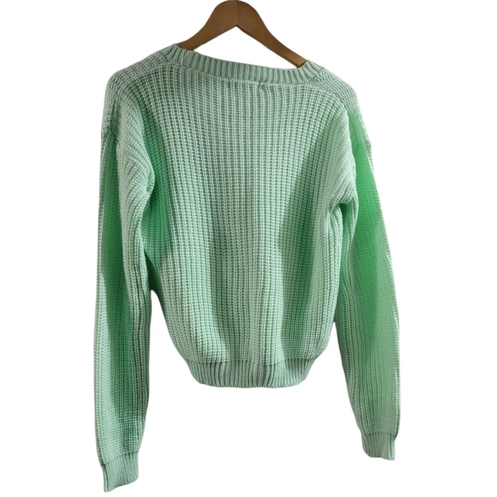 Mint Crop Sweater Bought at Nasty G… - Picture 2 of 8